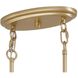 Sommers Bend 5 Light 48 inch Fawn Gold Island Chandelier Ceiling Light
