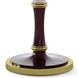 Kane 31 inch 150 watt Sugar Plum and Rose Water with Modern Brass Table Lamp Portable Light
