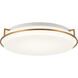 Brammerton Wall Sconce Wall Light in Aged Gold Brass
