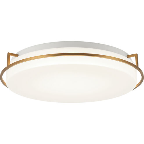 Brammerton Wall Sconce Wall Light in Aged Gold Brass