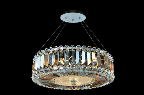 Luxor 3 Light 16 inch Chrome Pendant Ceiling Light