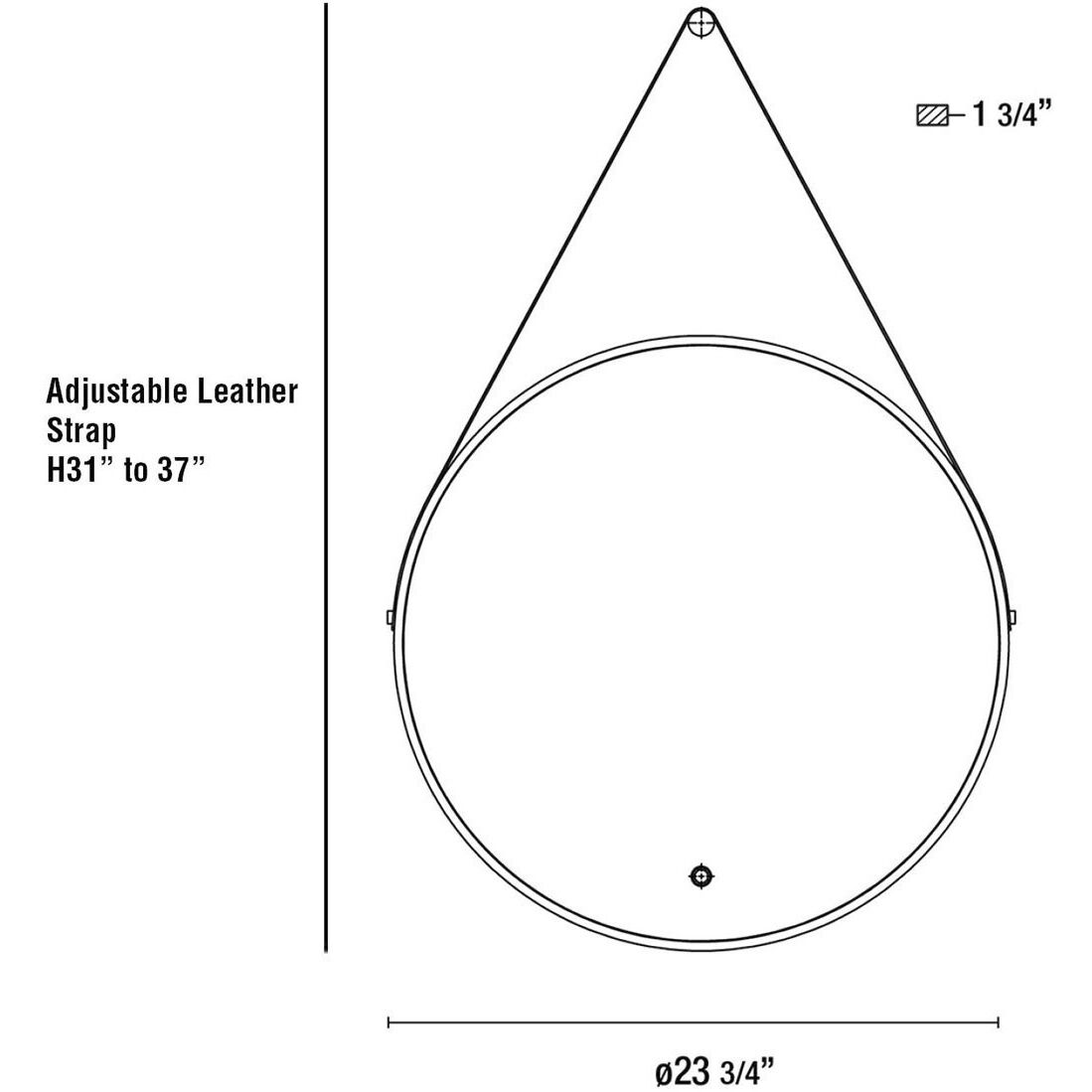 Salerno 23.75 inch Mirror Mirror