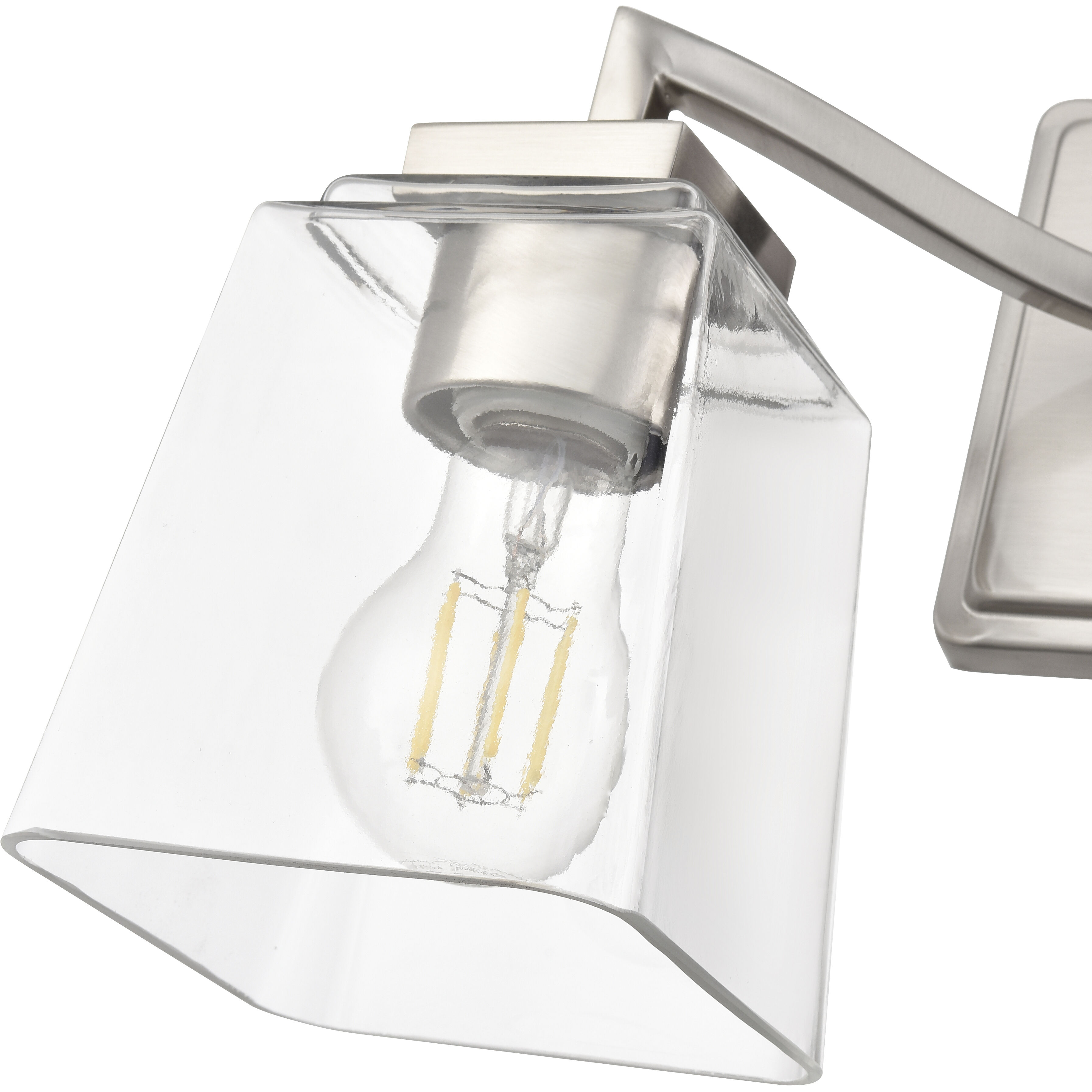 Avenna 2 Light 14 inch Brushed Nickel Bathroom Vanity Light Wall Light