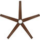 Symbio 56 inch Brushed Nickel with Silver Blades Ceiling Fan