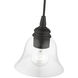 Moreland 1 Light 6 inch Black Single Pendant Ceiling Light, Single