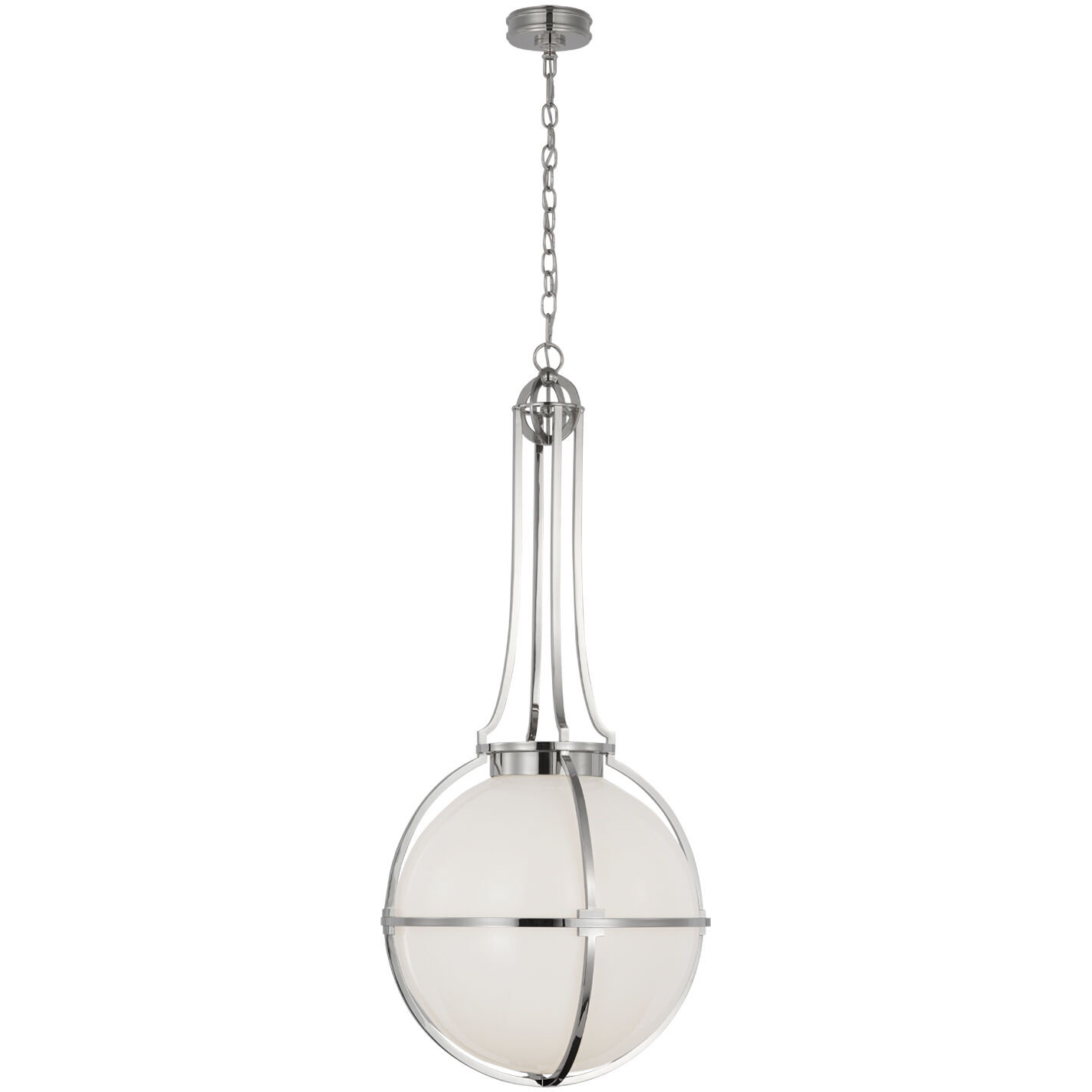 Chapman & Myers Gracie 1 Light 19.25 inch Pendant