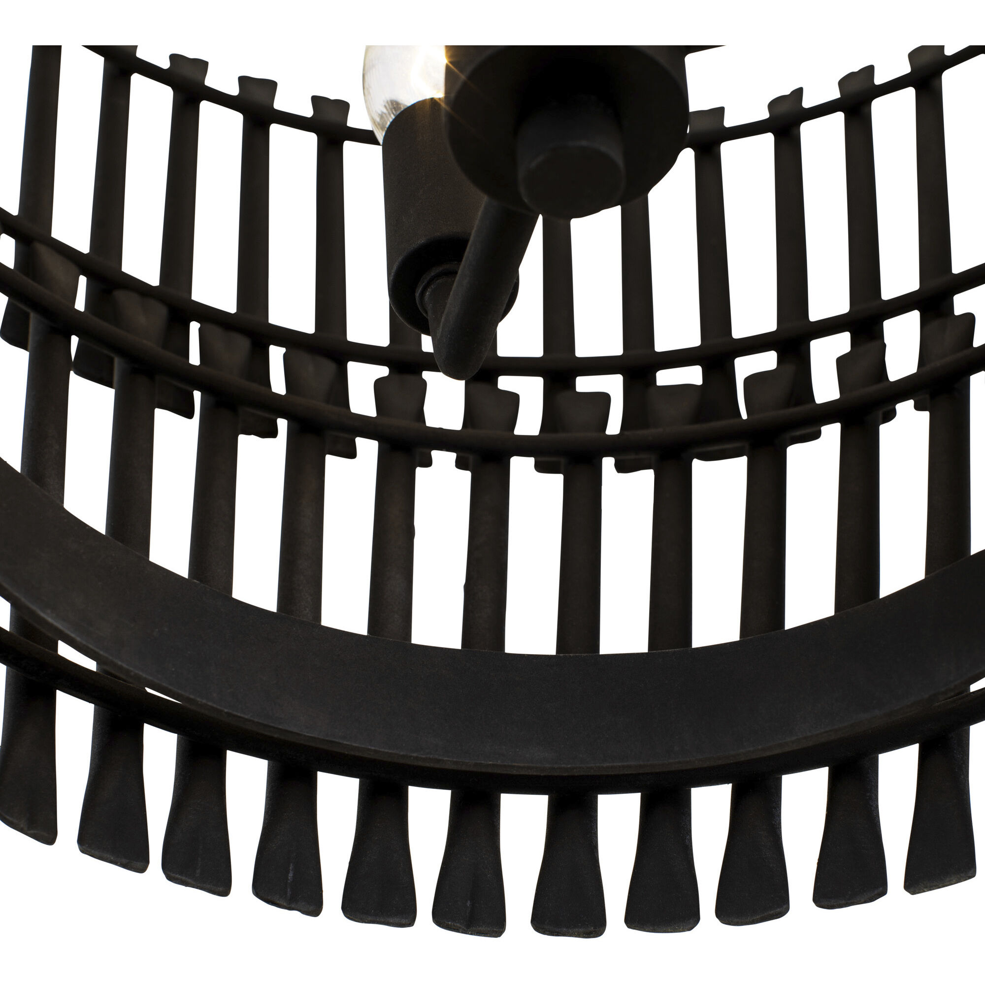 Apollo 3 Light 18 inch Carbon Black Pendant Ceiling Light