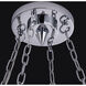 Circolare 8 Light 28 inch Polished Chrome Pendant Ceiling Light
