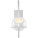 Avroko Crosby Wall Sconce Wall Light in 277V, Polished Nickel