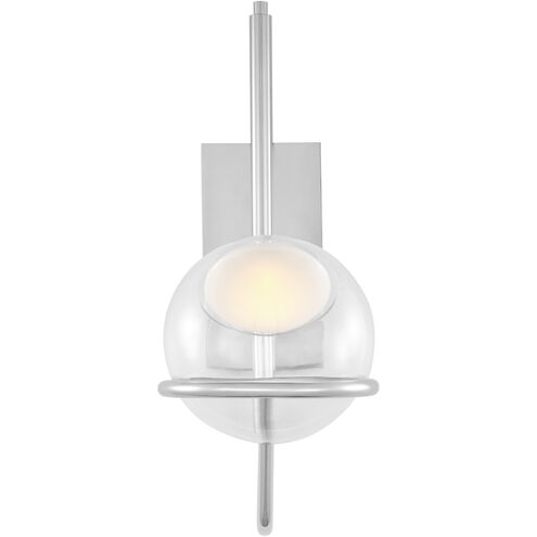 Avroko Crosby Wall Sconce Wall Light in 277V, Polished Nickel