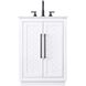 Chase 24 X 34 inch White Bathroom Vanity Cabinet
