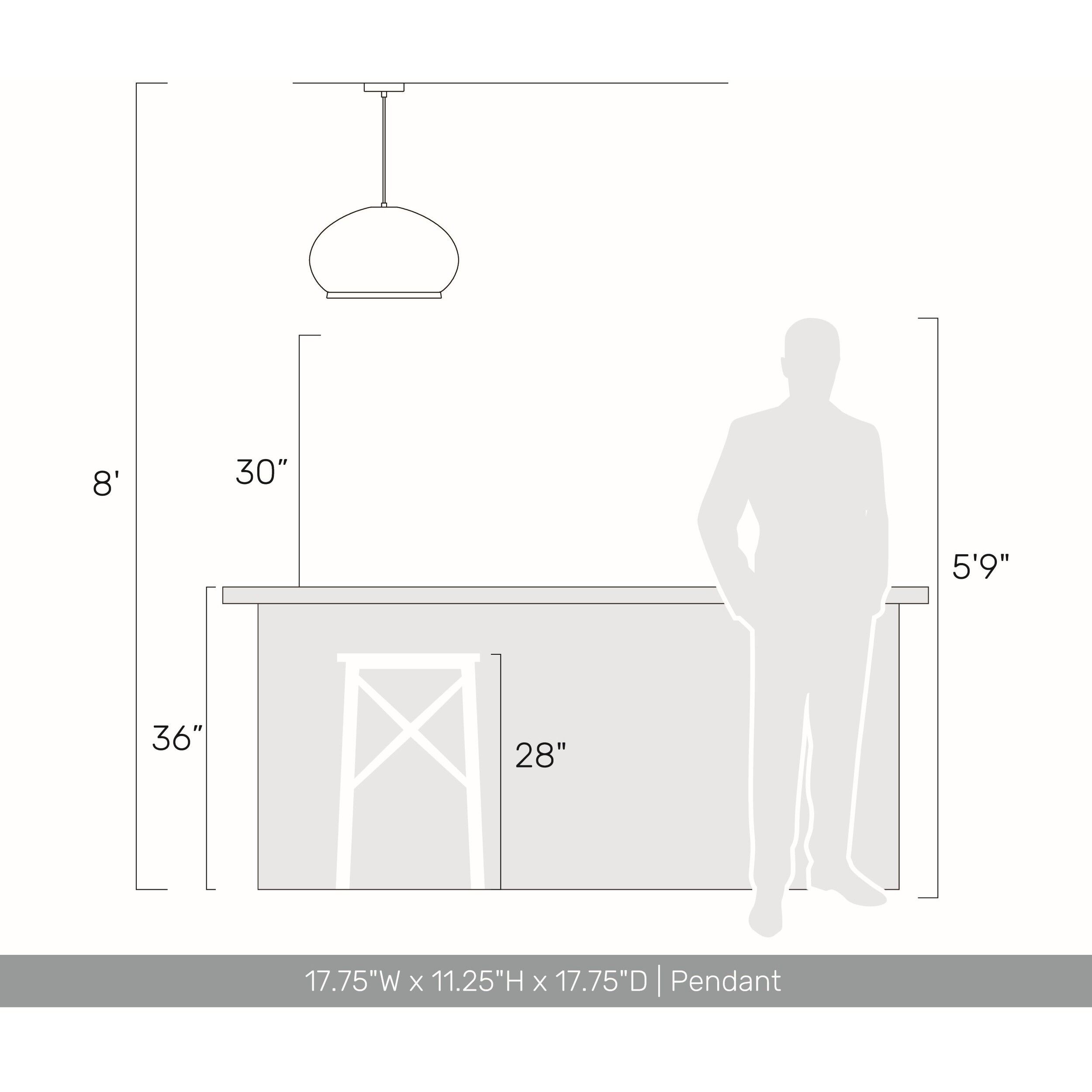 Tela Pendant Ceiling Light