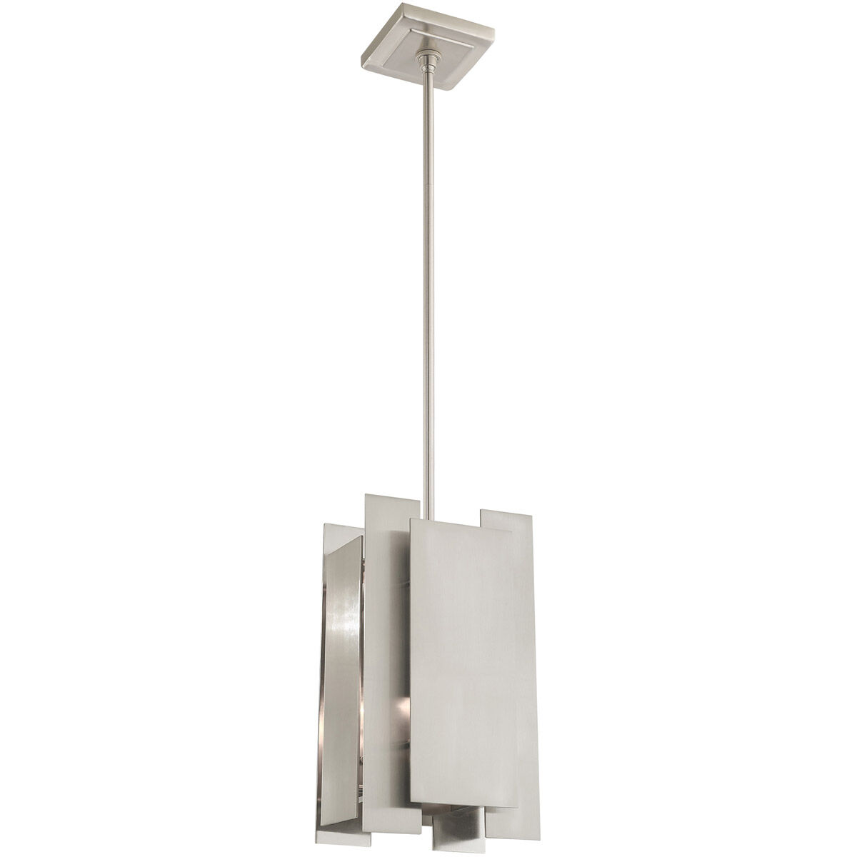 Varick 1 Light 7 inch Brushed Nickel Mini Pendant Ceiling Light