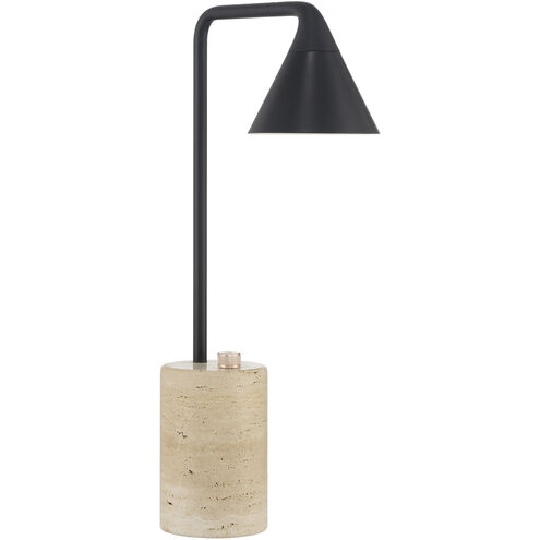 Task Portables 21.75 inch 8.00 watt Coal Table Lamp Portable Light