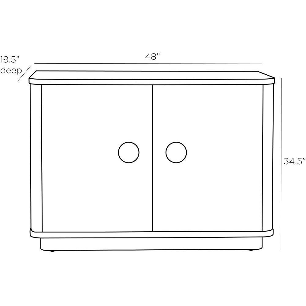 Kennedy 48 inch Opal Cabinet