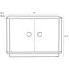Kennedy 48 inch Opal Cabinet