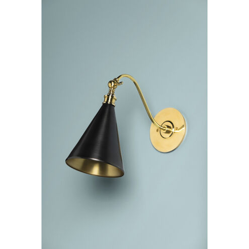 Osterley 1 Light 6.5 inch Aged/Antique Distressed Bronze Wall Sconce Wall Light