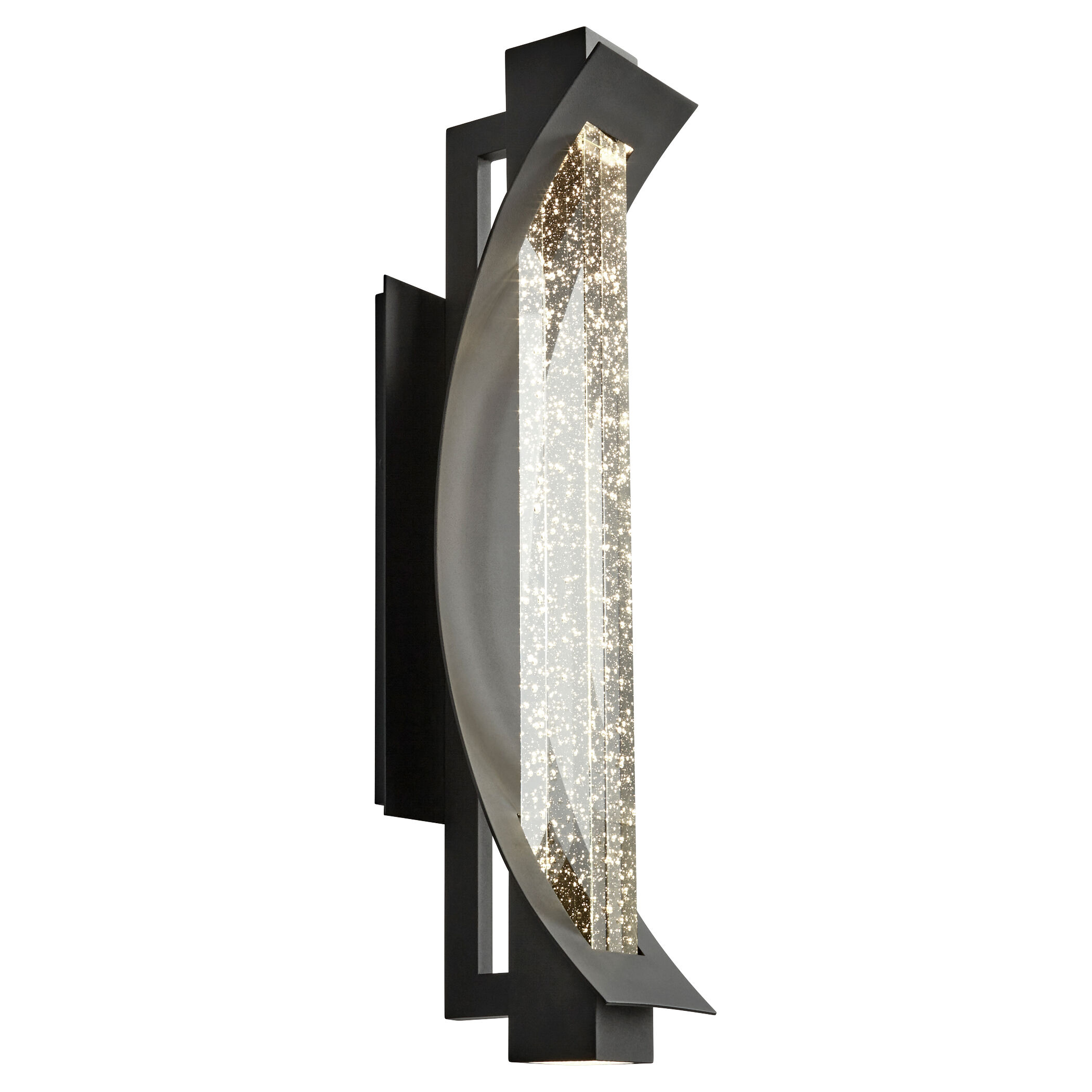 Albedo 1 Light 24 inch Black Outdoor Wall Sconce