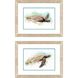 Propac Brown and Turquoise and White and Multi Framed Art, Propac