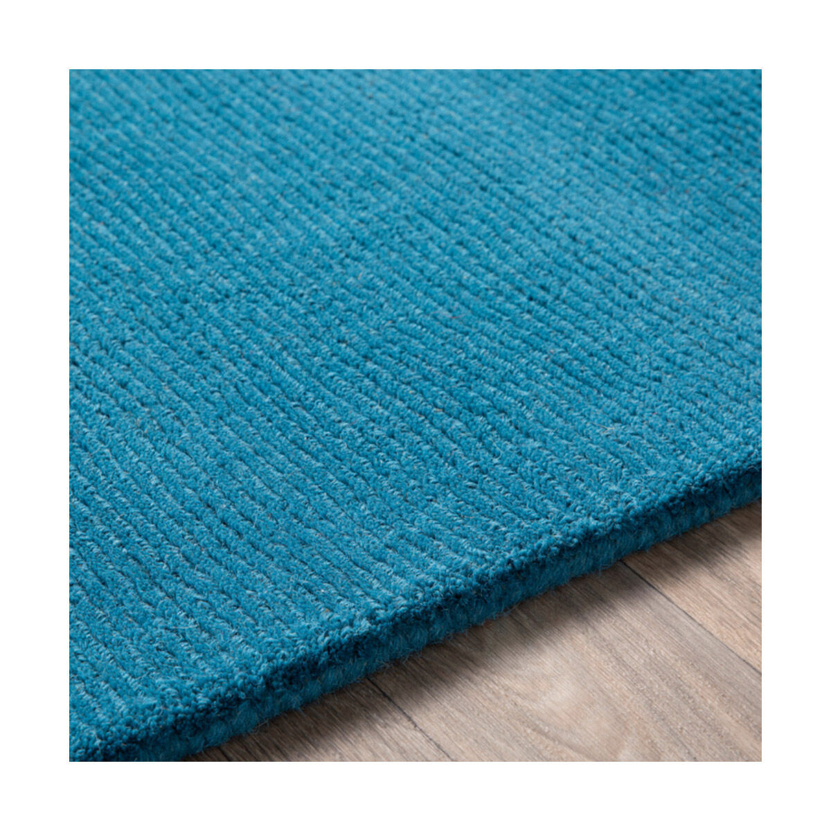 Mystique 117 X 117 inch Bright Blue Rugs, Wool