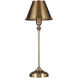 Rowsay 17.25 inch 7 watt Antique Brass Table Lamp Portable Light