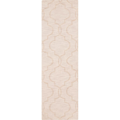 Mystique 96 X 30 inch Neutral Runner, Wool