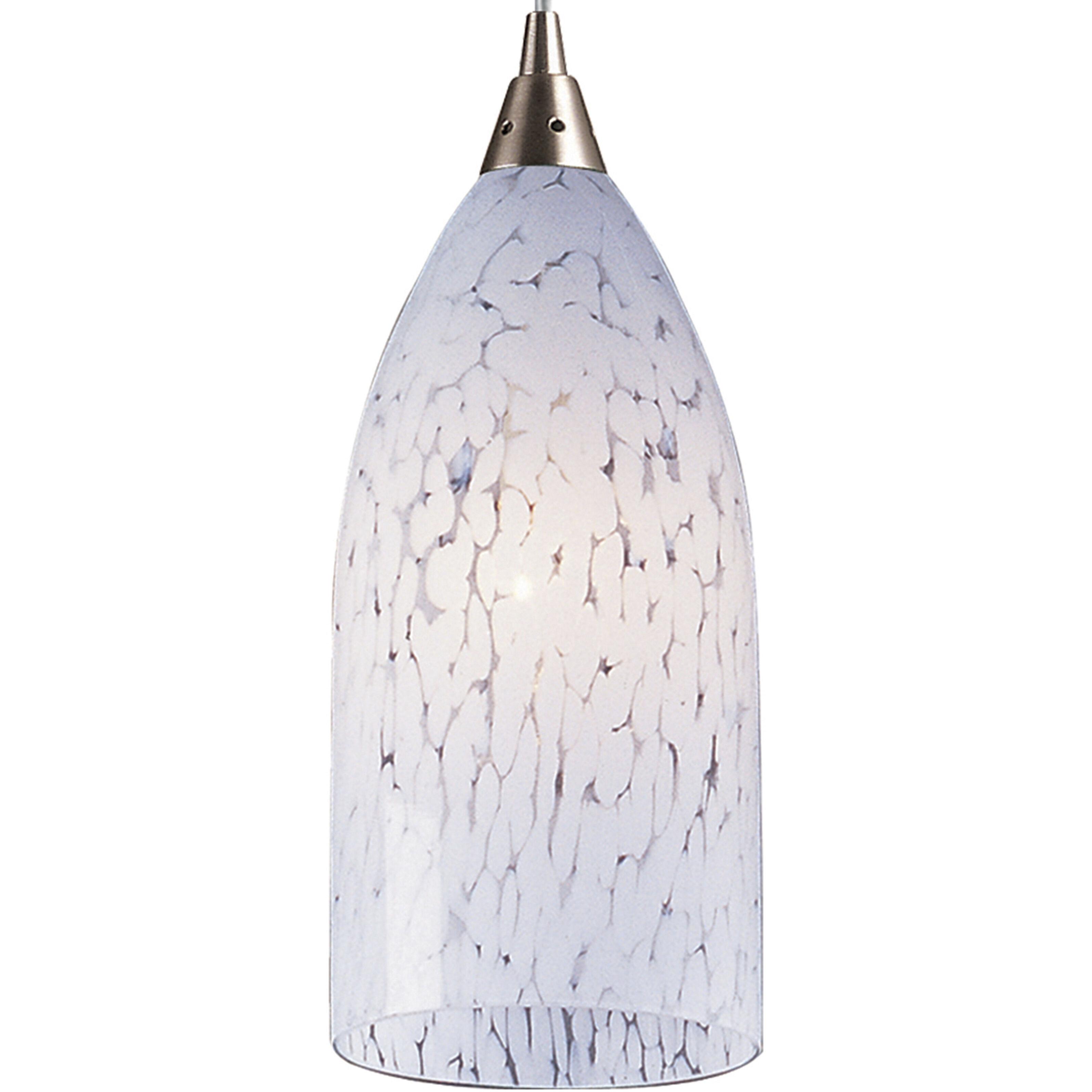 Verona 1 Light 5 inch Satin Nickel Mini Pendant Ceiling Light