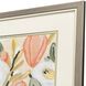 Gleeful Garden Orange and Yellow and Green and Pink Framed Art, Propac