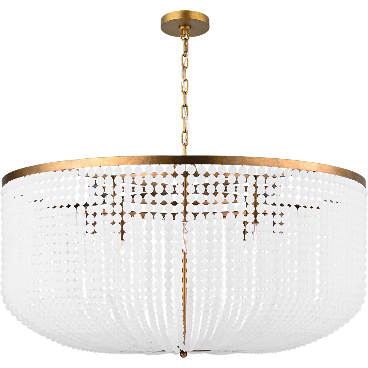 Christiane Lemieux Bellecour 8 Light 24 inch Vintage Gild Chandelier Ceiling Light