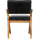 Dolores Clear Coat Satin Occasional Chair