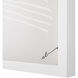 Priyanka White/Multiple Wall Art, 7 Piece