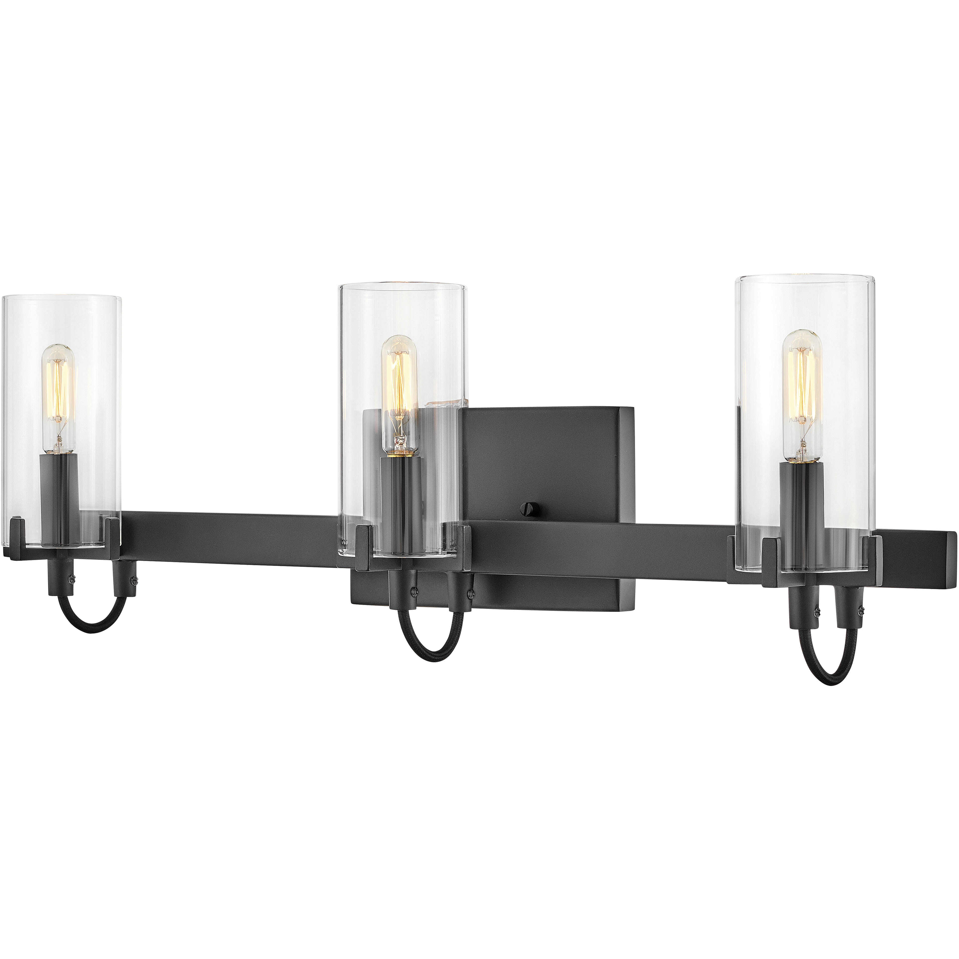 Ryden 23 inch Black Vanity Light Wall Light