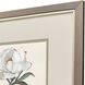 Peony Grand White and Gray and Green Framed Art, Propac