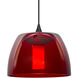 Spur 1 Light Black Cord Pendant Ceiling Light