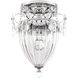 Bagatelle 1 Light 8 inch Polished Silver Semi-Flush Mount Ceiling Light in Heritage