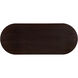 Trie 76 X 36 inch Brown Dining Table, Small