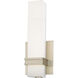 Signature LED 5 inch Satin Nickel ADA Wall Sconce Wall Light