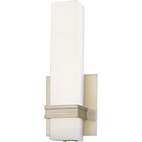 Signature LED 5 inch Satin Nickel ADA Wall Sconce Wall Light