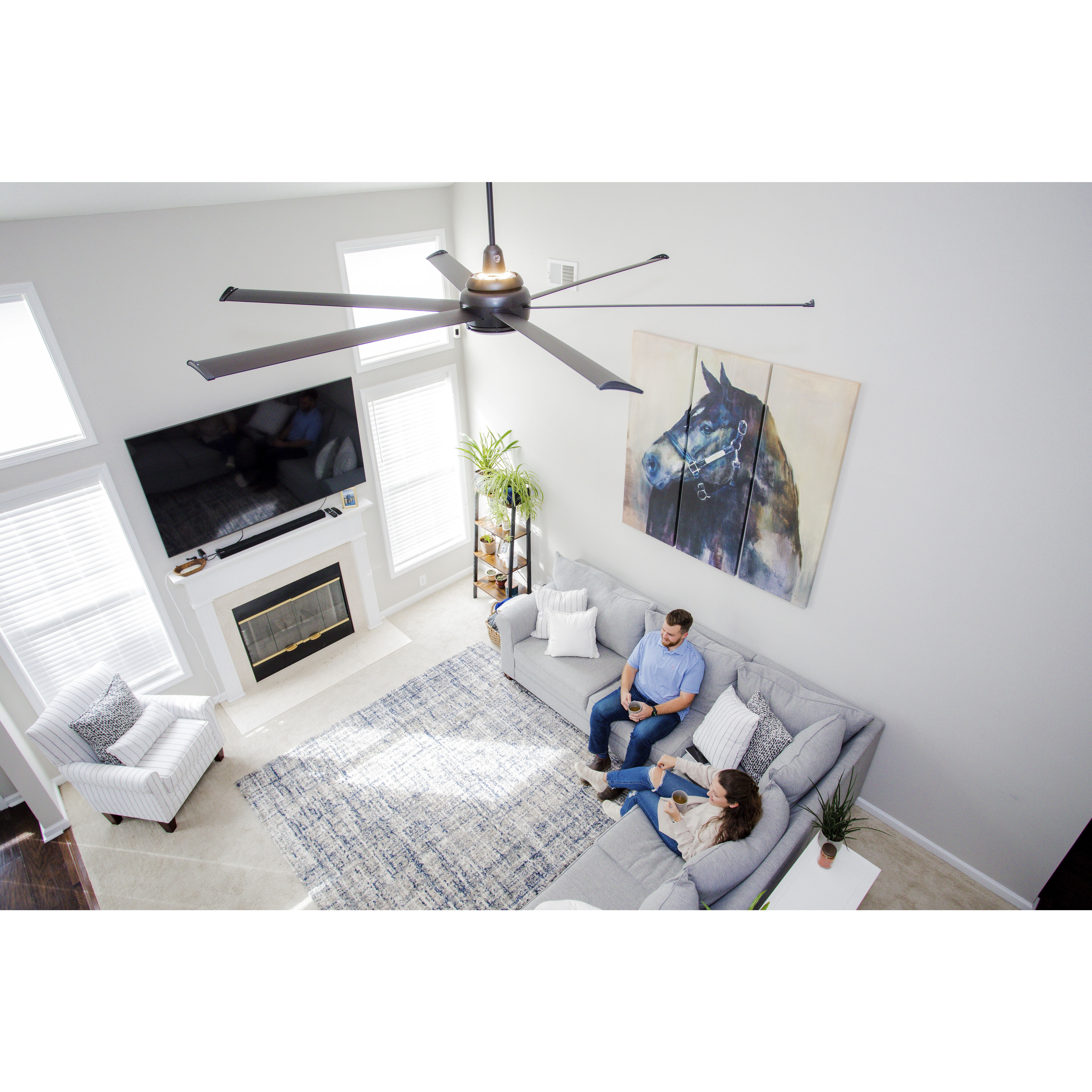 Big Ass Fans MK-ES62-072306A786I20S80 es6 84 inch Black