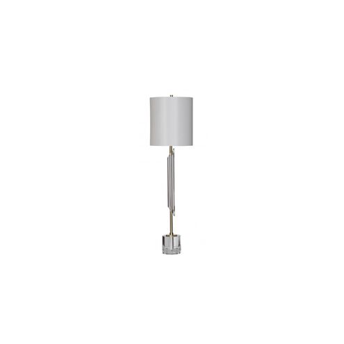 Canada 33 inch 100.00 watt Gold Table Lamp Portable Light
