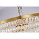 Canada 27 Light 32 inch Gold Chandelier Ceiling Light