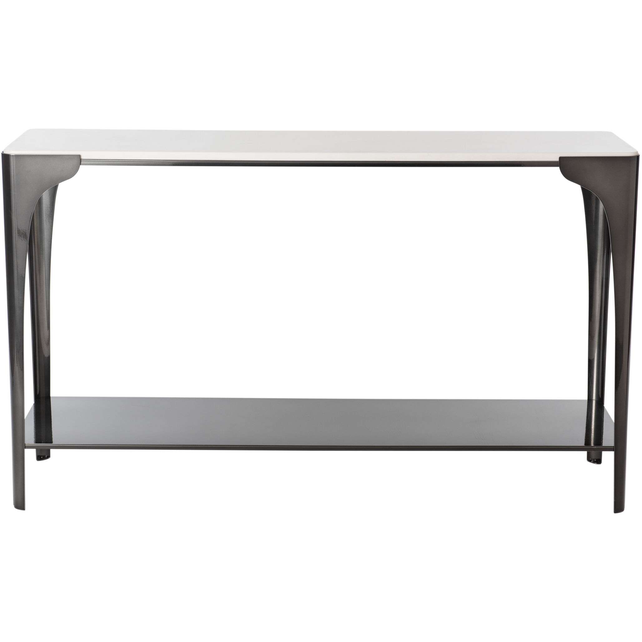 Cove 54.4 X 14.4 inch Ink Console Table, Marble Top