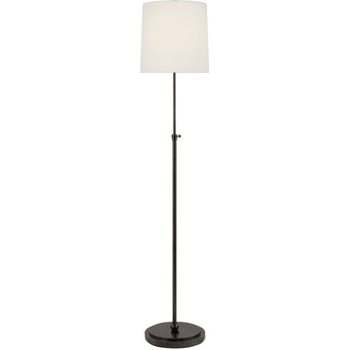 Thomas O'Brien Bryant 44 inch 150.00 watt Bronze Floor Lamp Portable Light in Linen