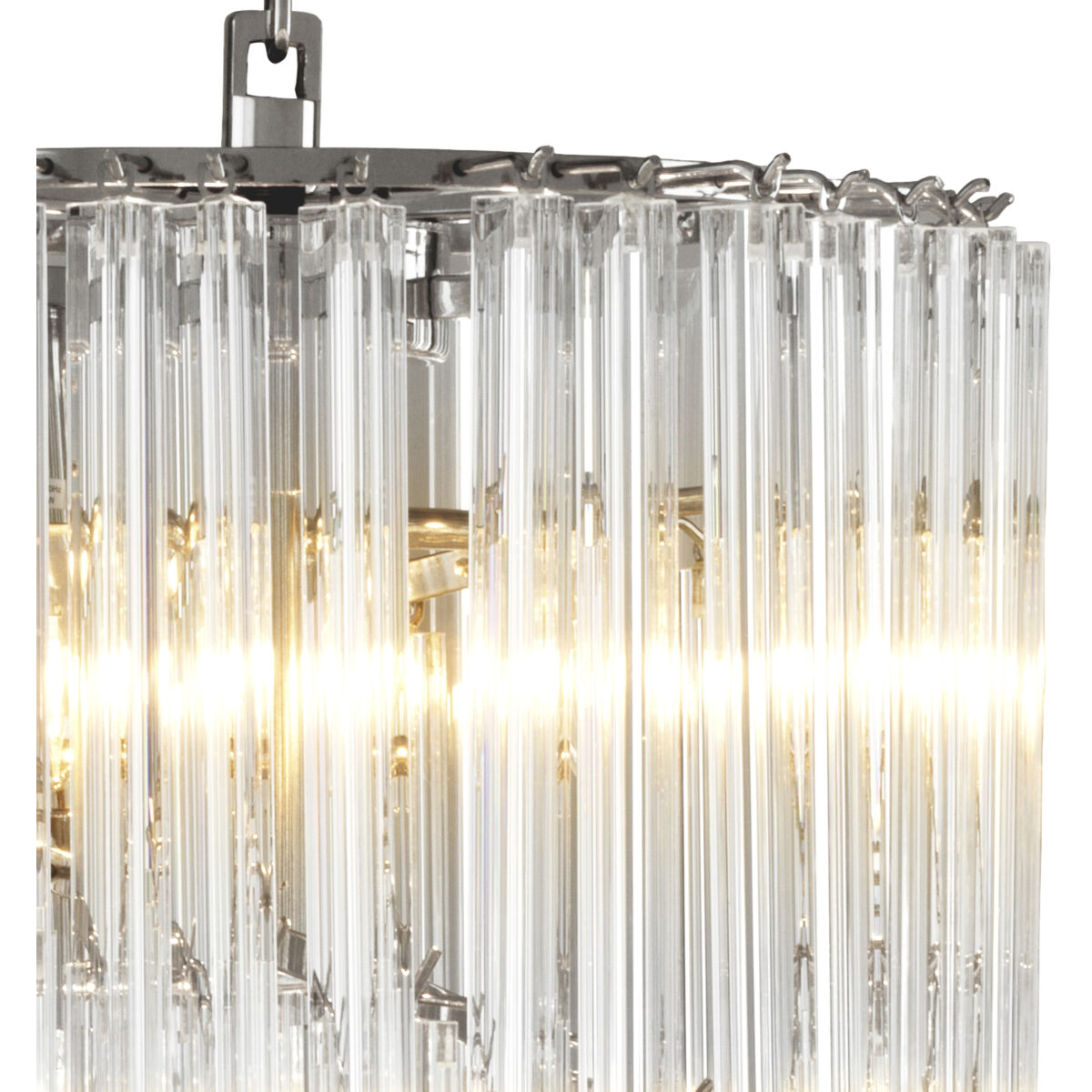 Trapani 7 Light 15.75 inch Nickel Chandelier Ceiling Light