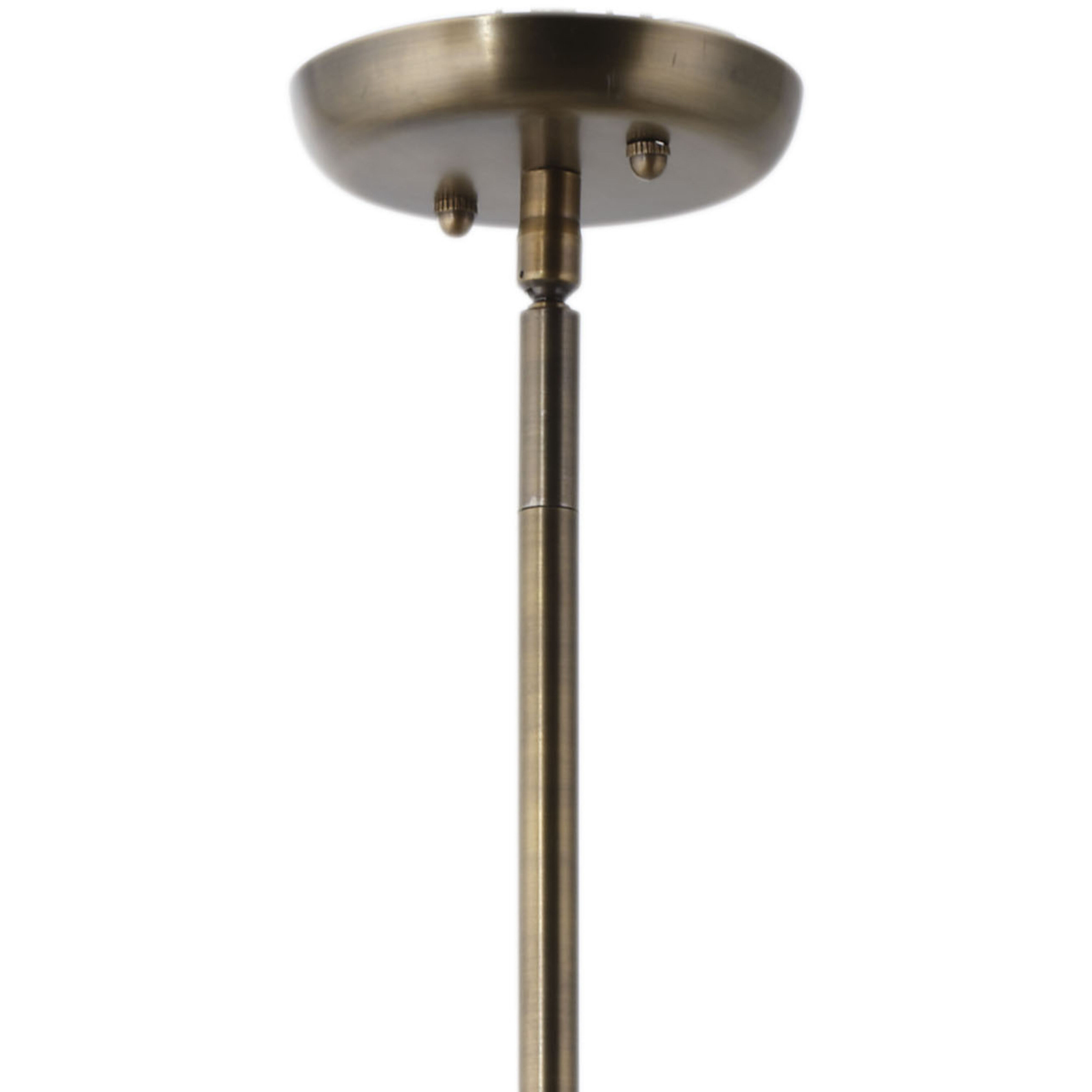 Anguilla LED 36 inch Blue Wood Beads Chandelier Ceiling Light, Large, Inline