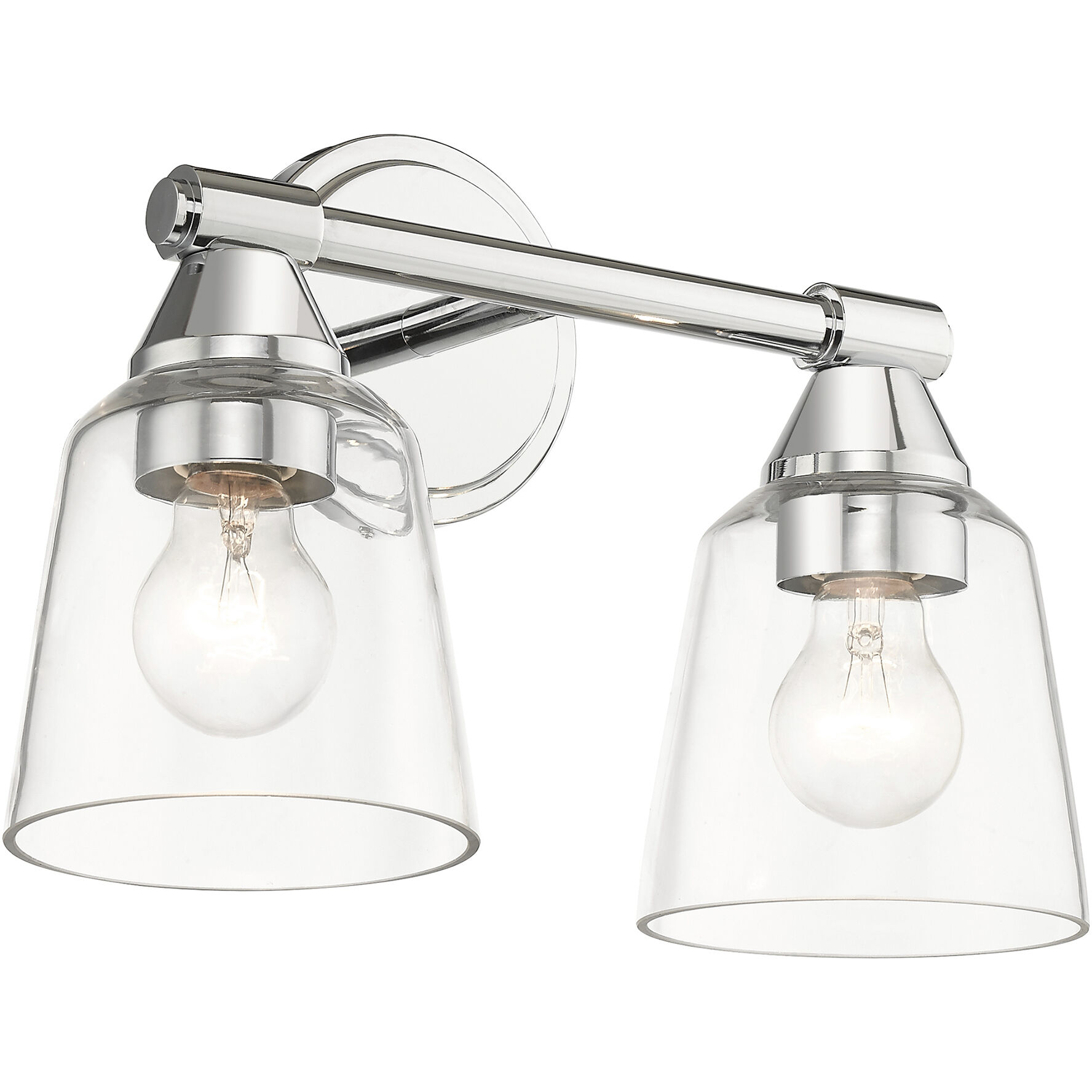 Catania 2 Light 14 inch Polished Chrome Vanity Sconce Wall Light