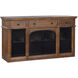Henley 60 inch Black-Natural Wood Credenza