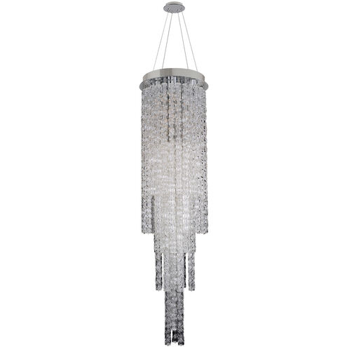 Botticelli 4 Light 16 inch Chrome Convertible Pendant Ceiling Light