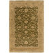 History 36 X 24 inch Tan / Brown / Olive / Ivory Handmade Rug