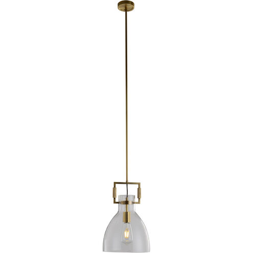 Canada 1 Light 10 inch Brass Single Pendant Lighting Ceiling Light